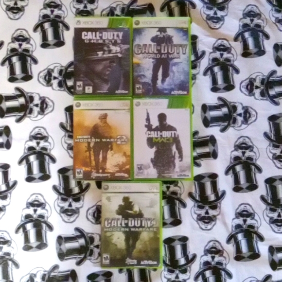 Call Of Duty Game's, for XBOX 360/ 5 Game's Plus an extra Game! - Picture 1 of 3